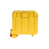 ZSG1-35.0Nz ,  Złączka szynowa gwintowa, seria NOWA, 35,0 mm2, TS 35, 1 tor, żółty