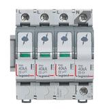 OGRANICZNIK PRZEPIĘĆ T2 40 KA 3P+N, Legrand