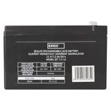 Akumulator AGM 12V 7,2Ah faston 4,7 B9654 EMOS
