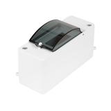 Obudowa n/t EP 1/2 z szybą  IP 30 D  transparentna dymna