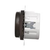 Simon 54 Ściemniacz obrotowy dwubiegunowy do LED ściemnialnych 230V 5-215W brąz mat *Wymagana instal