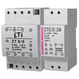 Transformator dzwonkowy 2p 230V/8V ZT 8/8-2M 002411010 ETI