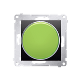 Simon 54 Sygnalizator świetlny LED – światło zielone 230V antracyt