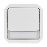 NOWE PLEXO - PRZY. NO/NC PODŚWI. Z UCHWYT ETY. MECHANIZM. 10A- 250V~ BIAŁY