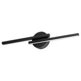 TEKANO LED 14W, lampa nad lustro, 1540lm, 4000K, IP44, dł. 55 cm, aluminium, czarna