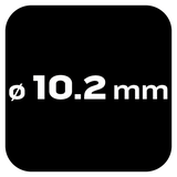 Wiertło do metalu HSS-Co, 10.2 mm