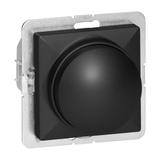 Ściemniacz obrotowy LED Pearl, 230V, 50Hz, Pmin:3W, Pmax:35W, SO-1P/LED, czarny
