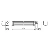 Oprawa hermetyczna PILA WT007C 38W 4800lm IP65 4000K barwa neutralna 48S/ 840 PSU L1200 PHILIPS