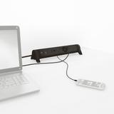 PRZEDŁUŻACZ PREMIUM, OBROTOWY, 3X2P+Z, USB A+C, Z OGRANICZNIKIEM PRZEPIĘĆ, Z PRZEWODEM 1.5 METRA 3X1