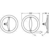 Lampa LED CIRCOLUX FR 100 non-dim 17W 827 E27