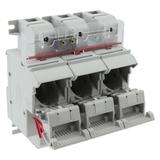 Podstawa bezpiecznikowa 22x58 3P 125A 690V AC mikroprzekaźnik CH223DMSU-F EATON