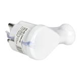 Wtyczka kątowa 2P+Z, Uni-Schuko, biała OR-AE-13261/W ORNO