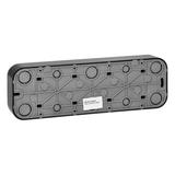 Gniazdo poczwórne natynkowy ToDo 2P+Z IP20, 16A, 230V AC, 16A, 230V AC, czarny