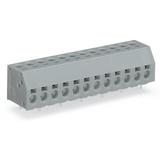 listwa zaciskowa do pł. drukowanych 5-bieg. szara raster 5mm