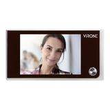 Elektroniczny wizjer do drzwi LCD 3,5" szerokokątny obiektyw bateryjny srebrny DV-1 ORNO