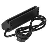 Gniazdo meblowe z uchwytem na telefon i przewodem 1,5m 3x2P+Z czarne FS-14/B ORNO