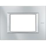 AXOLUTE - RAMKA PROSTOKĄTNA 3 MOD AXOLUTE ALUMINIUM, Bticino