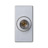 Simon Connect Płytka K45/2 gn. TV żeńskie 225x45mm+wkład aluminium