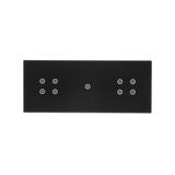 Simon 54 Touch Panel dotykowy S54 Touch 3 moduły 4 pola dotykowe + 1 pole dotykowe + 4 pola dotykowe zastygła lawa DSTR3414/73 KONTAKT
