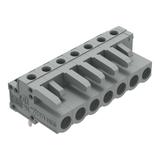 MCS-MIDI Classic gniazdo kątowe 7-bieg. szare raster 5 mm /50szt./ WAGO
