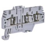 ESP-HMM.2/1+2 Złączka sprężynowa 2,5 mm2 (1wej,2 wyj) (szara)