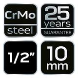 Nasadka udarowa 1/2" długa , 10 x 78mm , Cr-Mo