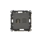 Simon 55 Gniazdo HDMI Czarny mat TGHDMI.01/149 KONTAKT