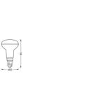Żarówka LED E14 R50 3,3W = 40W 210lm RGB CCT 45° SMART+ WIFI Ściemnialna 4058075609556 LEDVANCE
