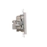 Simon 55 Gniazdo antenowe R-TV przelotowe 10dB 1x Wejście: 5÷862 MHz Aluminium mat TAP10.01/143 KONTAKT