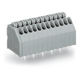 Listwa zaciskowa do płytek drukowanych 5-biegunowa szara raster 2,54mm /85szt./ 250-1405 WAGO