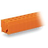 listwa zaciskowa do pł. drukowanych 10-bieg. pomarańczowa raster 7,62 mm /15szt./ WAGO