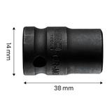 Nasadka udarowa 1/2", 14 x 38mm, Cr-Mo