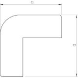 NAROŻE ZEWN.WDK 10X30MM B