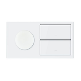 Simon 100 Panel 2-krotny IP44: 1 gniazdo + 2 klawisze biały mat 10020193-230 KONTAKT