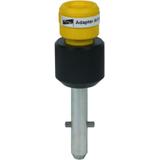 Adapter do drążków uziemiających SQ SK, z trzpieniem z poprz. kołkiem