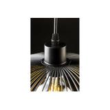 OPRAWA SUFITOWA RETO 1, 4137, AC220-240V, 50/60Hz, 1*E27, IP20, ŚREDNICA 40 cm, POJEDYNCZA, CZARNA