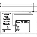Sterownik DALI do opraw DALI PS 100 LI