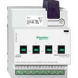 KNX aktor załączający REG-K 4x 230 V 16 A jasnoszary z uruch. ręcz. i det. prądu MTN647595 Schneider