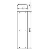 AIKA/D25040, ŚLEPA POKRYWA