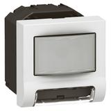 MOSAIC OŚWIETLENIE PRZESZKODY Z CZUJNIKIEM RUCHU - 2 MODUŁY BIAŁE 0,2/1W 230V~, Legrand