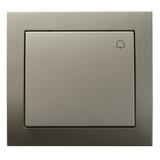 KIER Przycisk zwierny /dzwonek/ kolor satyna light ŁP-6W/45 OSPEL