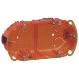 BATIBOX PUSZKA PODWÓJNA DOSTOSWANA DO KAŻDEJ ŚCIANY 50 MM, Legrand