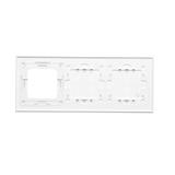 Simon 54 Touch Panel dotykowy S54 Touch 3 moduły 2 pola dotykowe pionowe + 4 pola dotykowe + 1 otwór na osprzęt S54 biała perła DSTR3340/70 KONTAKT