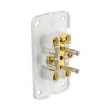 GNBD250 Gniazdo n/t pojedyncze białe 2x2P+Z 250V 16A 51.802 OPATÓWEK