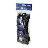 Przedłużacz warsztatowy bryzgoszczelny z wyłącznikiem IP44, 3 gniazda 2P+Z IP44, przewód gumowy, H05