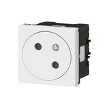 MOSAIC GN 2P+Z UKOŚNE POD KĄTEM 45 PODŁĄCZ PRZEZ ZAC AUTOMAT-2 MOD ALU 16A-250V, Legrand