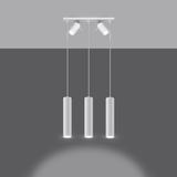 Sollux Lampa wisząca RING 3 biały SL.1098