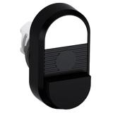 Przycisk podwójny, niepodświetlany bez tekstu czarne pole MPD16-11B