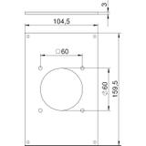 VHF8, PŁYTKA POKRYWOWA