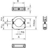 3019, UCHWYTY UDAR.GWINT.6-12 SZ.